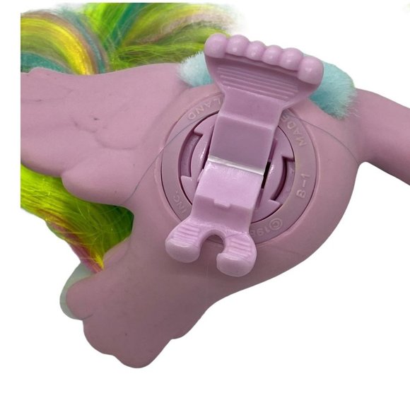 Snuggle Tails Fairy Tails bird w/ Fuzzy Belly Purple Bird - Picture 8 of 10